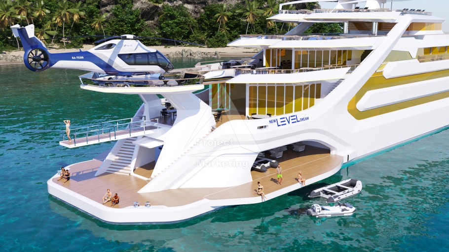 New Level Dream. Мега яхта с уникальным инвестиционным предложением - фото 3