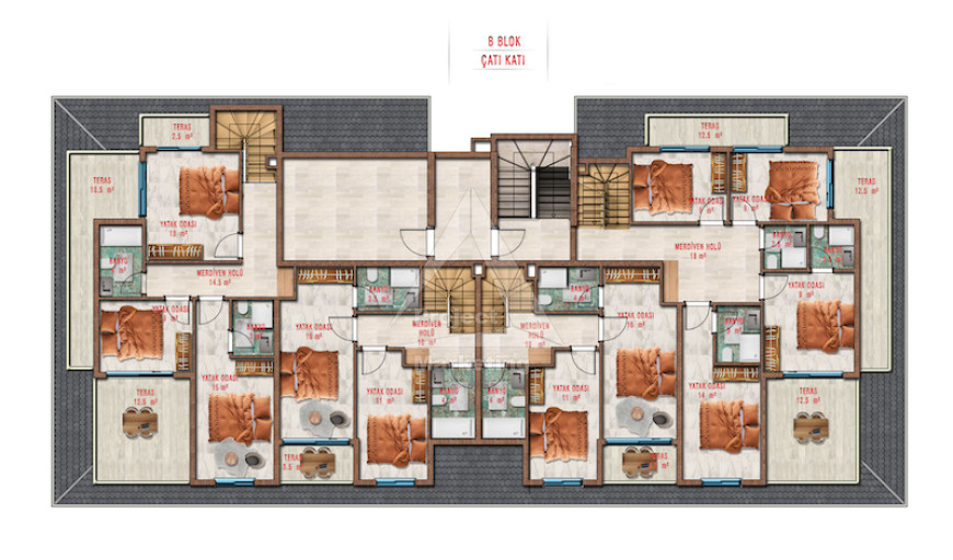 Panorama suite residence Avsallar - фото 56