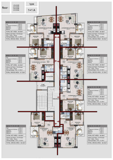Andromeda residence Oba - фото 36